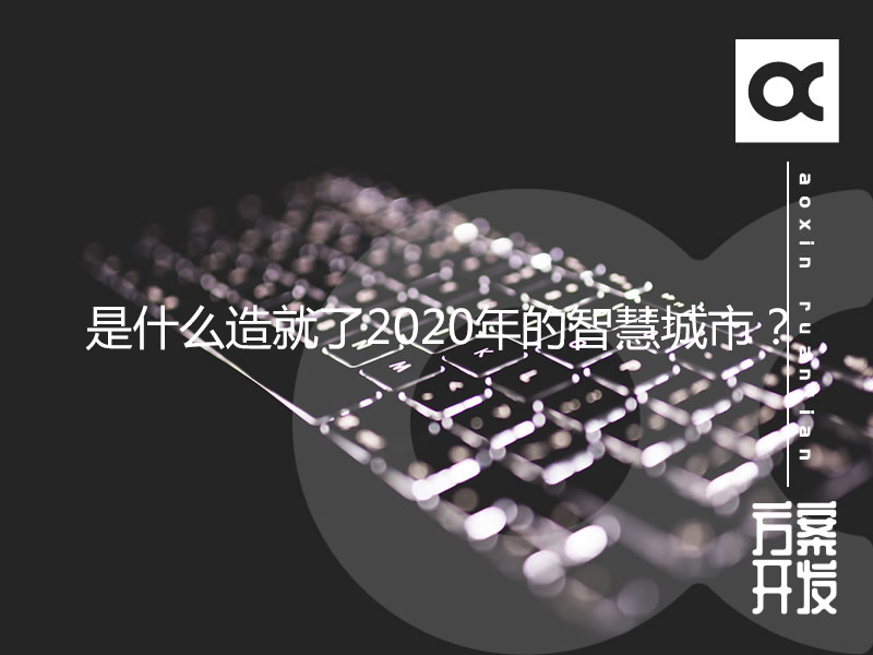是什么造就了2020年的智慧城市？