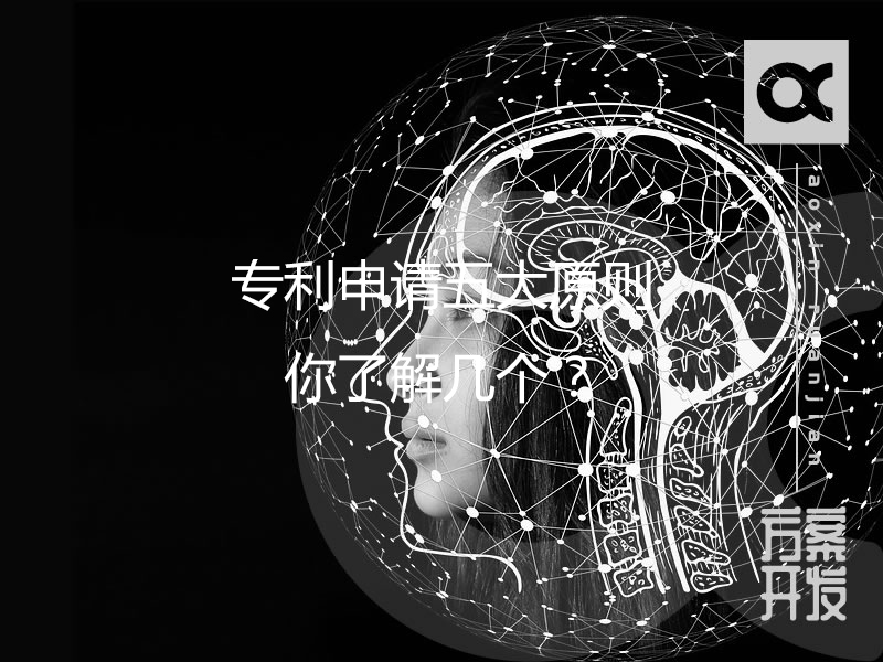 專利申請五大原則，你了解幾個？